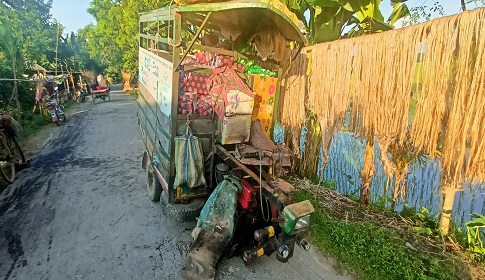 মহম্মদপুরে নসিমনের ফর্ক ভেঙে চালকের মৃত্যু