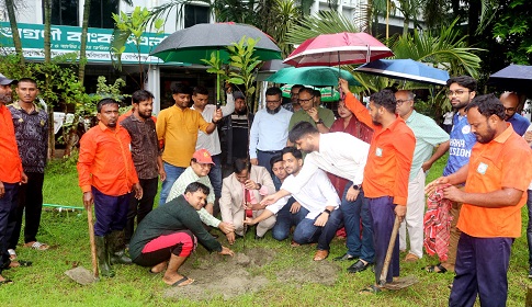 গোবিপ্রবিতে সপ্তাহব্যাপী বৃক্ষরোপণ কর্মসূচির উদ্বোধন
