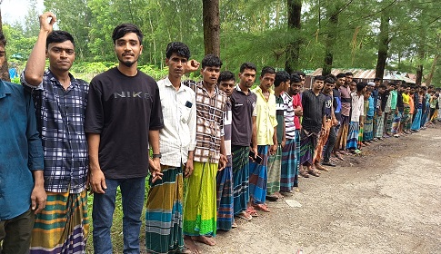 সুবর্ণচরে পুলিশের ধাওয়ায় আসামির মৃত্যু, পরিবারের দাবি হত্যা