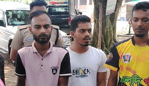 বড়াইগ্রামে ৪ মাদকাসক্ত যুবককে আটক ও জেল
