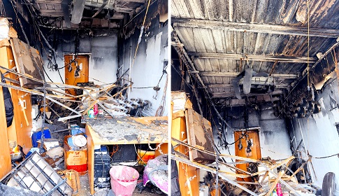 রূপপুর পারমাণবিক প্রকল্পে গভীর রাতে অগ্নিকাণ্ড
