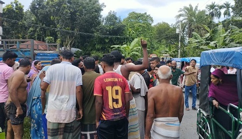 চাটমোহরে ভ্যান-ট্রলির মুখোমুখি সংঘর্ষ, ভ্যান চালক নিহত