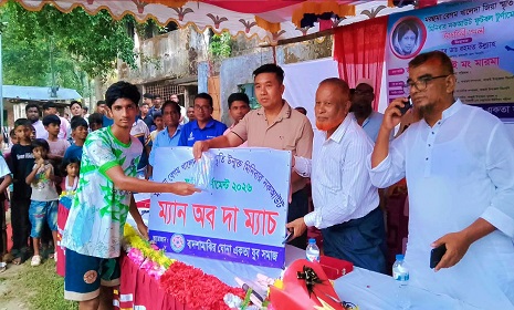 কাপ্তাইয়ে খালেদা জিয়া স্মৃতি ফুটবল টুর্নামেন্ট উদ্বোধনে ফিল্ড ওয়ারিয়র্সকে উড়িয়ে দিল 'পারলে ঠেকাও একাদশ'