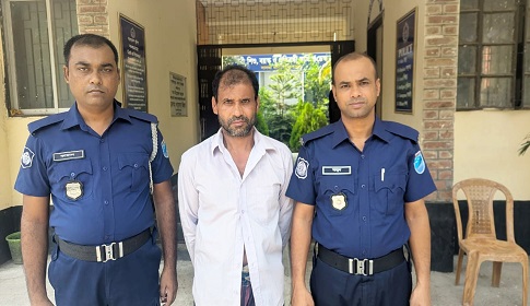 সালথায় চুরি-ছিনতাইসহ ১৭ মামলার আসামি মিজান গ্রেপ্তার