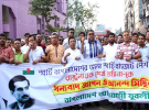 বাজেটকে স্বাগত জানিয়ে যুবলীগের আনন্দ মিছিল