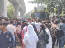 নারীর প্রতি সহিংসতার প্রতিবাদে শাহবাগে ৩০ কলেজের শিক্ষার্থীরা