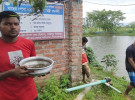 দিনাজপুরে দেশী টেংরা মাছের পোনা উৎপাদনে মনির হোসেনের ব্যাপক সাফল্য 