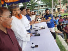 পাংশায় জুলাই স্মরণে আন্তঃইউনিয়ন ফুটবল টুর্নামেন্ট শুরু 