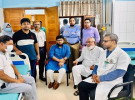 হাসপাতাল থেকে বাসায় ফিরলেন সাংবাদিক নেতা কাদের গনি চৌধুরী 