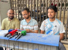 সার্টিফিকেট উত্তোলনের কাগজপত্র আটকে রাখার অভিযোগে বিশ্ববিদ্যালয় শিক্ষার্থীর সংবাদ সম্মেলন