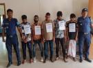 রাজৈরের আমগ্রামে ঢাকা-বরিশাল মহাসড়কে ১৩ ডাকাত গ্রেফতার 