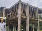 শ্রমিকলীগ নেতার বাধায় সরকারি ভবন নির্মাণ কাজ বন্ধ