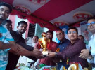 ফুটবল টুর্নামেন্টের পুরস্কার বিতরণ