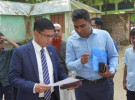 পাকুল্লা ইউপির বিভিন্ন ভোটকেন্দ্র পরিদর্শন করলেন জেলা প্রশাসক