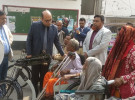 গোপালগঞ্জে প্রতিবন্ধীদের সহায়ক উপকরণ বিতরণ 