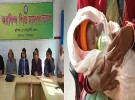 দিনাজপুরে হাসপাতালে ফেলে যাওয়া সেই শিশুটি স্থান পেলো এক নিঃসন্তান দম্পতির কাছে