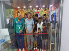 মহম্মদপুরের নহাটা বাজারে প্রিন্স টেলিকমে ভিভো শোরুমের উদ্বোধন