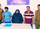 লৌহজংয়ে আড়াই হাজার ইয়াবা ও নারীসহ গ্রেপ্তার ৩