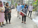 সোনাতলায় মশক নিধন কার্যক্রমের উদ্বোধন, হোটেল–রেস্তোরাঁয় অভিযান