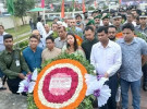 ফরিদপুরে বীর শহীদদের প্রতি শ্রদ্ধা নিবেদন