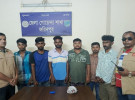 ফরিদপুরে ইয়াবা ও গাঁজাসহ ছয়জন গ্রেফতার
