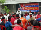 মহান মে দিবসে গোপালগঞ্জ জেলা ট্রাক ড্রইভারস ইউনিয়নের আলোচনা সভা