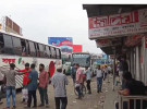বরিশাল কেন্দ্রীয় নথুল্লাবাদ টার্মিনালের প্রবেশ রাস্তায় যানজট, বিশৃঙ্খলা, ভোগান্তি
