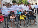গোপালগঞ্জে বিশ্ব অটিজম সচেতনতা দিবসে ১০ প্রতিবন্ধী পেল হুইল চেয়ার  