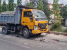 মাদারীপুরে বালুবাহী ট্রাকের চাপায় মোটরসাইকেল আরোহী নিহত
