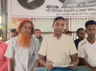 সালথার গট্টিতে মারামারি না করার দাবি জানিয়ে জাহিদ মাতুব্বরের সংবাদ সম্মেলন
