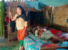 অসহায় তঞ্চঙ্গ্যা পরিবারের পাশে ‘পজেটিভ কাপ্তাই’