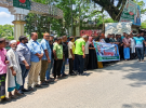 মন্ত্রী দীপেন দেওয়ানের সমর্থনে কাপ্তাইয়ে উত্তাল মানববন্ধন