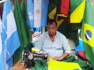 বিশ্বকাপের উন্মাদনায় জমজমাট পতাকা তৈরির ব্যবসা
