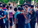 কাশিয়ানীতে শেখ মুজিবের ম্যুরালে কালিলেপন, ছাত্রলীগের প্রতিবাদ