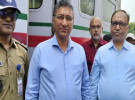 সোনাতলা রেলওয়ে স্টেশন পরিদর্শনে রেলওয়ের অতিরিক্ত মহাপরিচালক