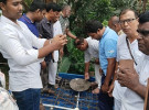 সাতক্ষীরা জেলা সৎসঙ্গ শ্রী মন্দিরের প্রথম তলার ছাদ ঢালাই কাজ উদ্বোধন 