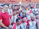 মাদকবিরোধী প্রীতি ফুটবল ম্যাচ, ক্রীড়া সংস্থা একাদশ চ্যাম্পিয়ন