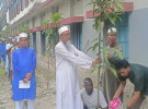 মহম্মদপুরে চাকুলিয়া এস.এম. দাখিল মাদ্রাসায় বৃক্ষরোপণ কর্মসূচি 