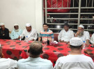 আমুয়াকান্দা ব্যবসায়ী সমিতির নেতৃবৃন্দের সাথে ওসির মতবিনিময় সভা