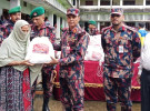 পাহাড়ের কান্না মোছাতে সহায়তার হাত বাড়িয়ে পাশে ৪১ বিজিবি