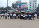 শিক্ষামন্ত্রীর পদত্যাগের দাবিতে সাতক্ষীরায় শিক্ষার্থীদের বিক্ষোভ সমাবেশ