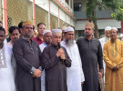 রাজনীতিবিদ লায়ন অ্যাডভোকেট আব্দুর রাজ্জাক খানকে পারিবারিক কবরস্থানে দাফন