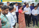সাতক্ষীরায় খাল ও অপরিকল্পিত ঘের থেকে নেট-পাটা অপসারণ শুরু