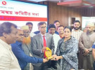 নড়াইলে উচ্ছ্বাস, আনন্দ আর ভালোবাসায় এমপি নিপুণ রায় চৌধুরীকে বরণ 