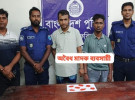 ভাঙ্গা থানা পুলিশের বিশেষ অভিযানে ৭০০ পিচ ইয়াবাসহ গ্রেপ্তার ২