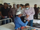 তালা উপজেলা স্বাস্থ্য কমপ্লেক্সে স্বাস্থ্যমন্ত্রীর আকস্মিক পরিদর্শন