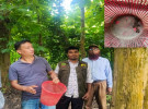 চন্দ্রঘোনা থেকে বিরল প্রজাতির হাঁসপা তক্ষক উদ্ধার, আটক ১