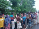 লালপুরে ৩ যানের ত্রিমুখী সংঘর্ষে নিহত ১, আহত ২