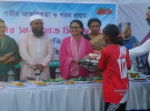 জাতীয় মহিলা ক্রীড়া সংস্থার উপহার সামগ্রী পেল নারী ফুটবলাররা