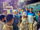 ঈশ্বরদী জংশনে মহানন্দা ট্রেনে সান্টিং ইঞ্জিনের ধাক্কা, আহত ১৫
